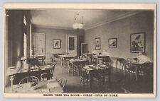 Postcard PA York Girls' Club Green Tea Room Suffragette 1916 Extremely Scarce picture