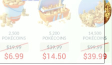 DISCOUNTED POKECOINS VERY FAST DELIVERY picture