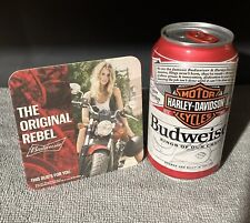 Budweiser  Harley Davidson Don’t Drink & Ride Edition Beer Can. (Emptied) picture