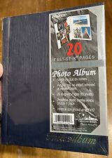 Vintage 1991 Pioneer Spiral Magnetic Photo Album 20 Fast-Stik Pages NOS New Blue picture