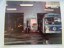 8X10 NYC BUS FLATBUSH AVENUE KINGS HIGHWAY BROOKLYN SUPERINTENDENT MAINTENANCE picture