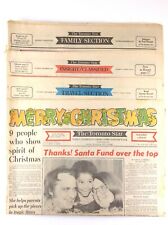 December 24 1977 Toronto Star 5 Sections Only Merry Christmas Santa Fund M175 picture