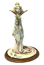 E. Tezza Porcelain Figurine - Fairy With Flowers In Hand  #763 Italy picture