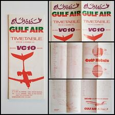 1974 Gulf Air Timetable picture
