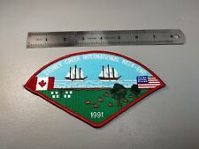Vintage 1991 Boys Scout International Week-End Stoney Creek Patch VG+ (A3) picture