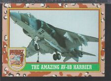 Desert Storm Topps #32 The Amazing AV-8B Harrier 1991 picture