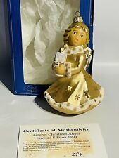 Goebel Weihnacht Christmas Angel 1999 Ornament Germany In Box 284/5000 picture