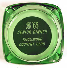 VINTAGE 1965 KNOLLWOOD COUNTRY CLUB GOLF DINNER ASHTRAY GRANADA HILLS CALIFORNIA picture