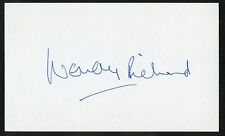 Wendy Richard d2009 signed autograph 3x5 Cut British Actress Are You Being Serve picture