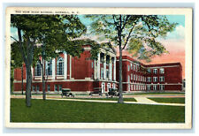 1930 The New High School, Hornell, New York NY Vintage Posted Postcard picture