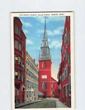 Postcard Old North Church, Boston, Massachusetts picture
