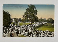 Willow Grove Park PA Concourse of Pleasure Seekers NR Vintage 1911 Postcard picture
