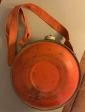 Oasis 4 Qt Orange Canteen FSS Forest Service Canteen - Vintage, Still Working picture