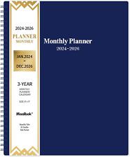 2024-2026 Monthly Planner/Calendar 3 Year Jan 2024 - Dec 2026 9'' X 11'' picture