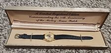 Vintage Bradley Mickey Mouse 50 Years Of Time With Mickey Watch L4356 1983 picture