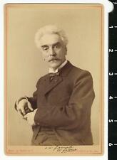 c. 1880's Jean-Leon Gerome SIGNED to Hector Giacomelli Photo by Adolphe Braun picture