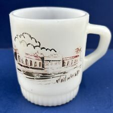 Fire King Anchor Hocking Advertising State Bank Of Kingsville Texas Coffee Cup picture