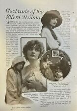 1914 Actress Gertrude McCoy illustrated picture