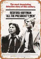 Metal Sign - 1976 All the President's Men -- Vintage Look picture