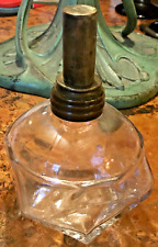 Antique Faceted Jeweler's Alcohol Lamp with Norman Clark's Patent June 26, 1883 picture