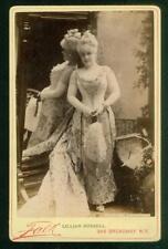 20-2, 015-03, 1880s, Cabinet Card, Lillian Russell (1860-1922) Stage Actress picture