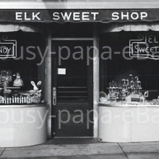 1930s Elk Sweet Shop Soda Candy William Hughes Duryea Islip New York Photo picture