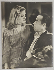 HOLLYWOOD 1944 HUMPHREY BOGART & LAUREN BACALL TO HAVE & HAVE NOT PHOTO Oversize picture