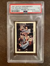 1967 Dutch Unnumbered Set 3 Group 2 The Rolling Stones Performing Pop 2 PSA 3 picture