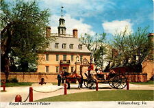 Royal Governor's Palace, Williamsburg, Virginia, British Royal Postcard picture