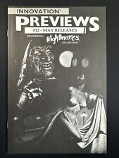 Innovation Previews #12 Nightmare On Elm Street Freddy Kruger 1992 Near Mint *A1 picture