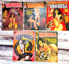Vampirella (Warren Magazine) Lot of 5. #'s 46, 60, 64, 83 and 98. 1975-1981. picture