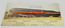 1950's N&W NORFOLK AND WESTERN RAILWAY INK BLOTTER picture