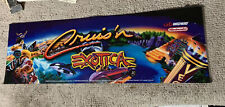 Original 25-8 1/4” Translight Cruis’n Exotica arcade sign marquee IF89 picture
