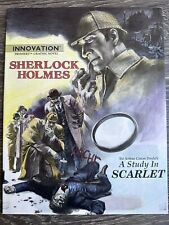 Sherlock Holmes “A Study in Scarlet” Innovation Premier Graphic Novel 1989 picture