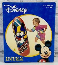 *BRAND NEW* Vintage Disney 48” Mickey Mouse Bop Bag Intex Inflatable Child Toy picture