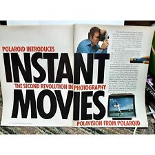 1978 Polaroid Polavision Camera Cassette Ad Vintage Print Ad 70s picture