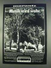 1977 Marantz Audio Equipment Ad - in German - Musik wird wahr picture