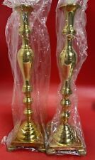 Vintage 17” Brass Candlestick Lot 2 picture