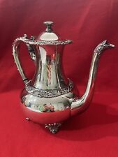 Vintage Wilcox Silver Plate New Beverly Manor #1301 Coffee Pot, A1700 picture