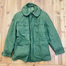 VIntage Stahl/Urban OD Green Men's Field Coat With 'Woobie' Liner Adult Med Long picture