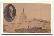 Postcard RPPC Our Next President Taft Campaign, Capitol Building in Background picture