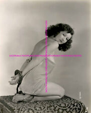1920s-30s ACTRESS JOAN NAVARRO TIED UP BONDAGE LEGGY BAREFOOT 8x10 PHOTO A-JNAV picture