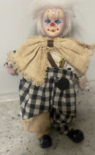 Vintage New With Tag 1991 Brinn Clown picture