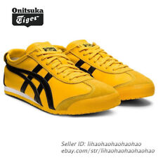 Onitsuka Tiger MEXICO 66 Classic Sneakers Yellow/Black Unisex Running Shoes NEW  picture