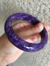 Top Quality Natural Purple Charoite Crystal Bangle AAAA Inner Diameter 61.5mm picture