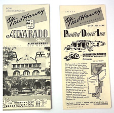 1957 FRED HARVEY Silverado Hotel Albuquerque & 1959 Petrified Forest Brochures picture