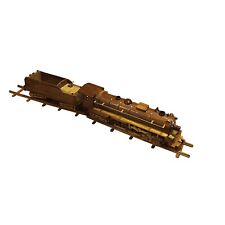 Hudson Train Mahogany Wood Desktop Trains Model picture