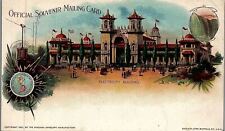 1901 PAN AMERICAN EXPOSITION BUFFALO ELECTRICITY BUILDING MAILING CARD 25-100 picture