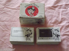 VINTAGE TOY NOVELTY BAR THE GAME EXPRESS  MORON TRIVIA CARD SET picture