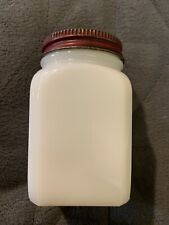 Vintage Hazel Atlas White Milk Glass Shaker picture